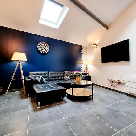 Apartmán Des Portes De Paris - Loft 6 Pers Centre-ville En Valois *